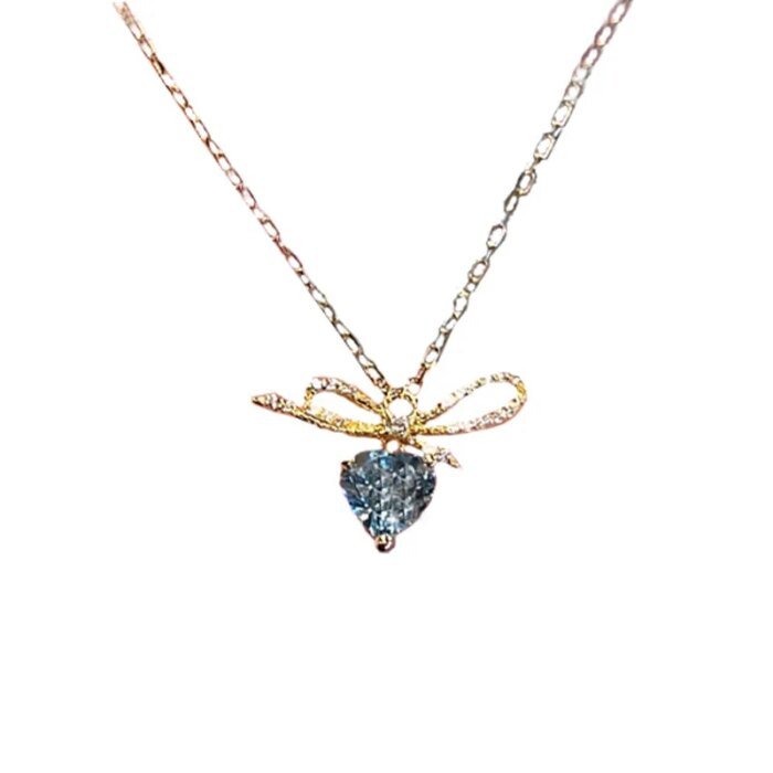 Hjärtformat silverhalsband i 925 sterling silver - Image 3