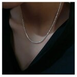 Enkel nyckelbenskedja i 925 sterling silver - Image 2
