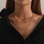 Trelagers minimalistiskt silverhalsband i 925 sterling silver