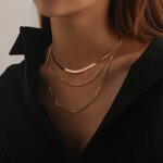 Trelagers minimalistiskt silverhalsband i 925 sterling silver - Image 3