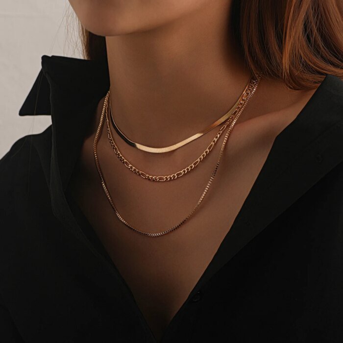 Trelagers minimalistiskt silverhalsband i 925 sterling silver - Image 3
