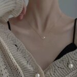 Djurformat geometriskt silverhalsband i 925 sterling silver - Image 3