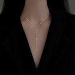 Stilrent chokersilverhalsband i 925 sterling silver - Image 2