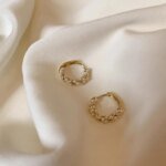 925 Sterling Silver Pärlstiftörhängen med Personlig Utstrålning