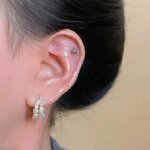 Stilrena modellörhängen i 925 sterlingsilver