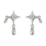 Geometriska örhängen i 925 sterlingsilver för dam - Image 3