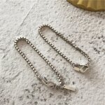 Geometriskt armbandsarmband i 925 sterlingsilver med stilren charm - Image 3