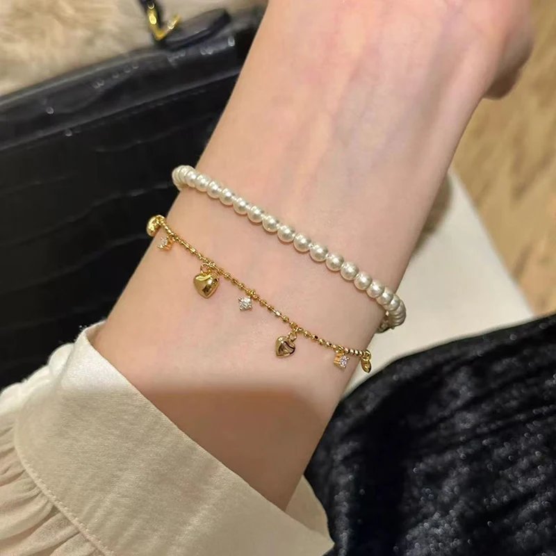 Personligt hjärtarmband i 925 sterling silver