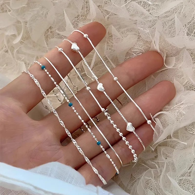 Stilrent silverarmband i 925 sterling silver