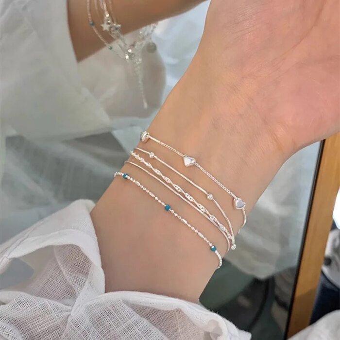 Stilrent silverarmband i 925 sterling silver - Image 4