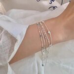 Stilrent silverarmband i 925 sterling silver