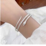 Trelagers ormarmband i 925 sterling silver för dam
