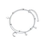 Stjärn- och månarmband i 925 sterling silver - Image 3