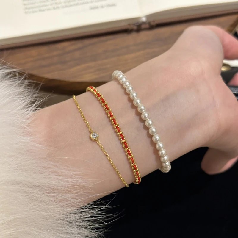 Dubbelradigt personligt silverarmband i 925 sterling silver