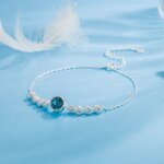 Glänsande zirkonarmband i 925 silver för dam - Image 3