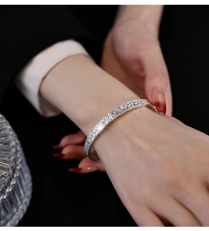 Stilrent damarmband med personlig charm i 925 silver - Image 2