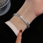 Stilrent damarmband med personlig charm i 925 silver - Image 3