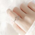 Grentillverkad silverring i 925 sterling silver för dam - Image 2
