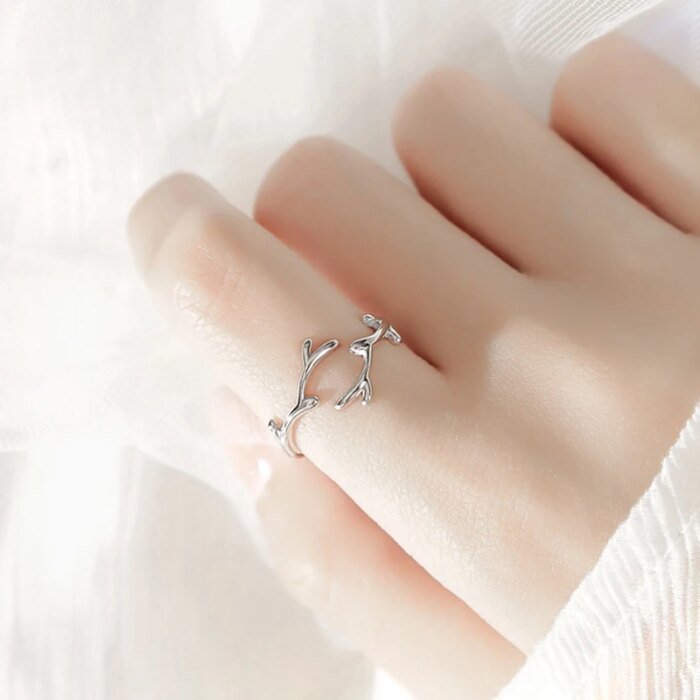 Grentillverkad silverring i 925 sterling silver för dam - Image 2