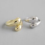 Geometrisk silverring i 925 sterling silver - Image 2