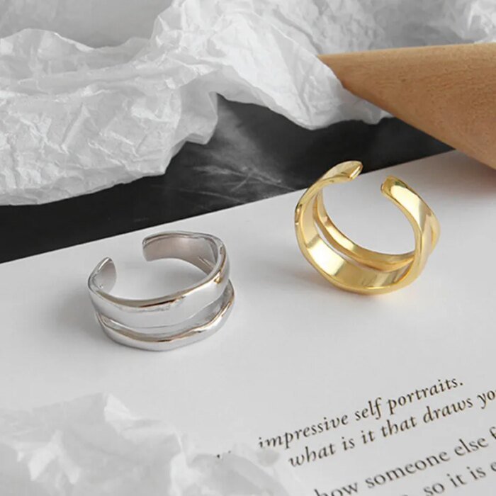 Stilren silverring med personlig charm för dam - Image 3