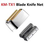 Kemei KM-TX1 reservblad och skärfolie till rakapparat - Image 3