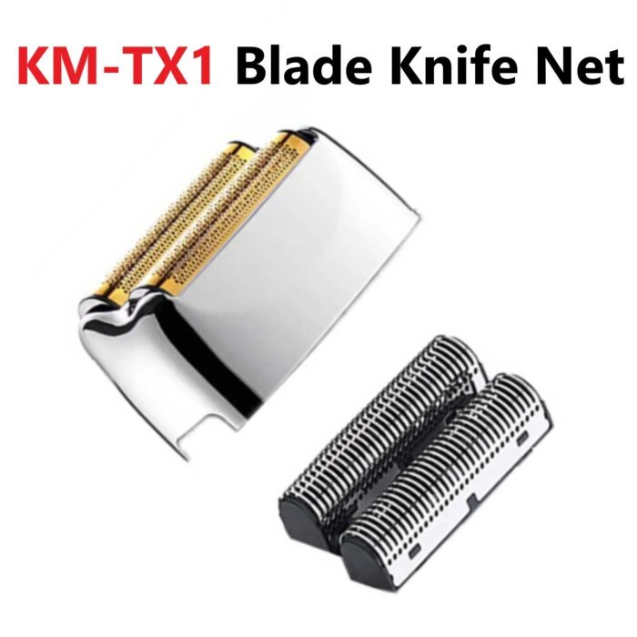 Kemei KM-TX1 reservblad och skärfolie till rakapparat - Image 3