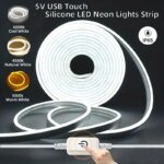Vattentät neon LED-slinga med touchsensor och USB